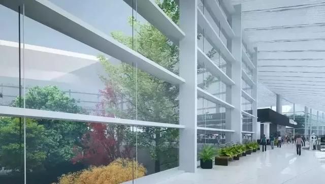 機(jī)場(chǎng)候機(jī)廳、登機(jī)口